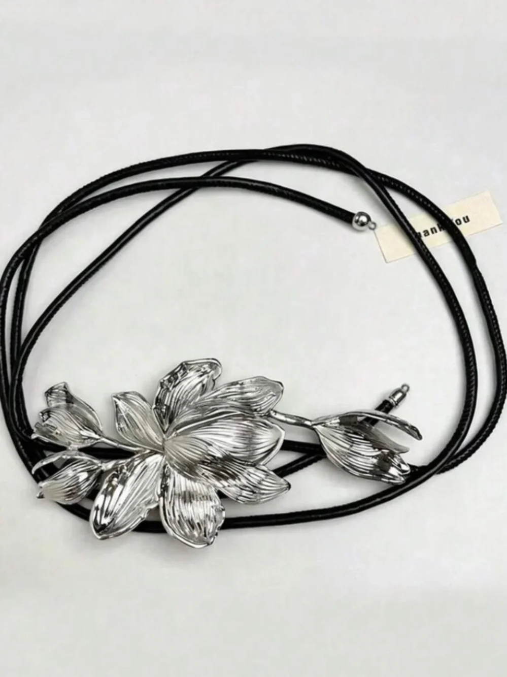 Sterling Fleur de Luxe Couture Belt